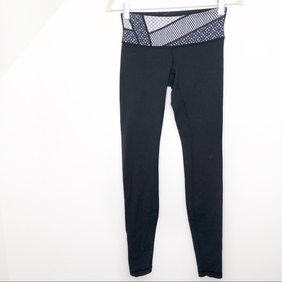 lululemon athletica Pants - Lululemon Black Reversible Leggings